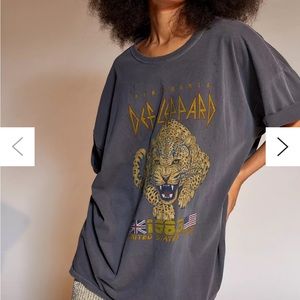 Def Leppard tour t-shirt dress from Urban outfitters